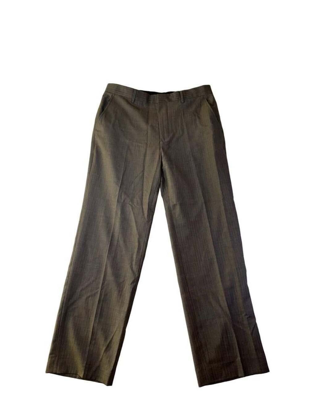 Banana Republic Modern Fit Pinstripe Dress Pants Gray Men's 34x32